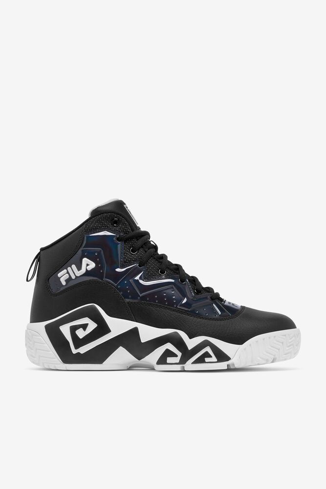 Fila Mb Night Walk Black/White Sneakers Mens - NZ 27398-EMIN